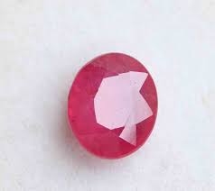 Natural Oval Red Ruby 10.70 ct 11.5*14 mm Faceted Cut AAA ...