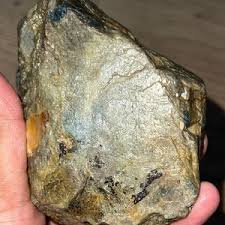 Raw Green Sheen Sapphire Specimen: Untreated Healing Crystal ...