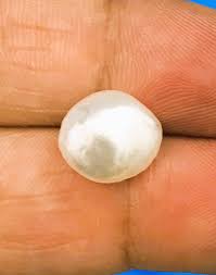 Natural REAL PEARL | Certified 7.55 Carats Shiny White ...