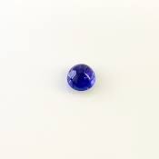 Tanzanite 9.5mm Smooth Round AA+ Grade Loose Cabochon - 160444