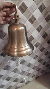 Antique Nautical Hanging Brass Ship Door Bell 6" Big Wall ...