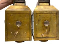 Vintage Nautical Brass Lanterns, Cape Cod Decor, Lantern Lights, Beach House Decor, Maritime Lamps, Hollywood Lighting Fixture - Etsy