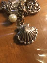 Sea Shell Fish Ocean Star Pearl Charm Keychain | eBay