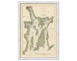 NARRAGANSETT BAY, Rhode Island - Nautical Chart by United ...