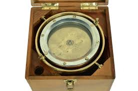 Nautical compass on cardan joint signed La Filotecnica ...