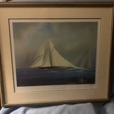 2 Signed Nautical Prints By Tim Thompson Independence ...