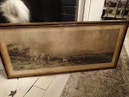 19th Century E H Landseer Harvest in the Highlands Framed Antique Engraving | eBay