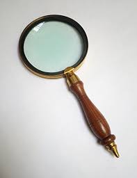 Handheld Magnifier with 3 inch Premium Brass Framed Magnifying - Want It All