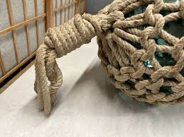 Rare Vintage 12” Aqua Blue Green Hand Blown Glass Unknown ...