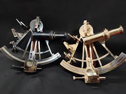 Sextant Personalization 8" Brass Sextant Marine Nautical ...