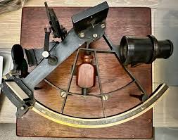 WW1 Brandis & Sons Navy Sextant in Original Dovetailed Box ...