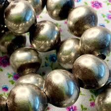 1900s MUSEUM Grade BIG LARGE Navajo Pearls Hopi Bench Beads Made of Silver Coins | eBay