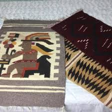 970 Vintage Blue & Yellow Star Quilt 102” x 82” | EstateSales.org