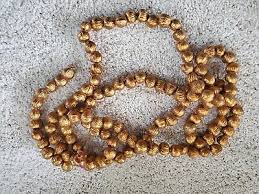 Vintage Koestel Gold Nut Garland New Old Stock | eBay