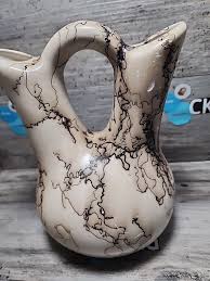 Navajo Indian Pottery Horse Hair Wedding Vase Signed 9” | eBay