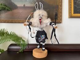 Vintage Navajo Wolf Spirit Kachina Doll Vintage Navajo Wolf ...