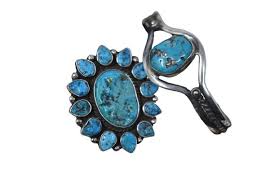 2 Piece Kingman Turquoise Jewelry Set | Ruidoso Trading Post