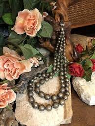 23. Vintage Sterling 925 Graduated 6-12mm Two Strand Ball ...