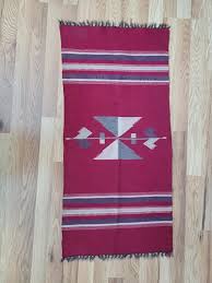 Vintage Mexican Chimayo Hand Made Throw Rug #2 - Etsy