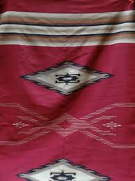 Chimayo Rug in Burgundy, Tan, Cream and Black – Early California Antiques Shop