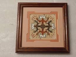 Native American Navajo Yei Sand Painting Framed | eBay