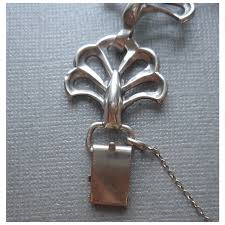 Lang Sterling Silver Bracelet Abstract Gingko Leaves Or ...