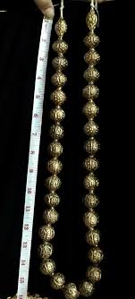 Wonderful Afghan Vintage Brass Gold Plated Beautiful Design Beaded Necklace | eBay