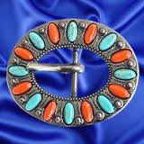 Turquoise Reno 3/4 Inch Cart buckle