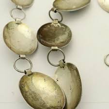 Vintage Sterling Silver 925 Nugget Turquoise Concho Belt ...