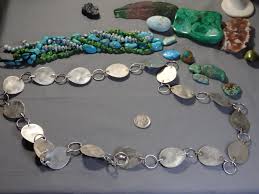 Navajo Sleeping Beauty TURQUOISE Sterling Silver 91g 39 ...