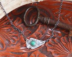 Saltillo Small Sterling Silver Arrowhead Necklace, Arrowhead ...