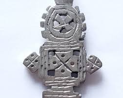 Ethiopian Christian Silver Cross Pendant: Coptic Religious ...