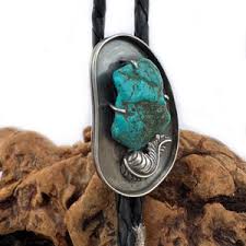 Vintage Turquoise 14 Nugget Bolo Sterling Silver Native American Artisan Signed - Etsy