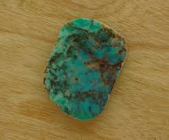 BISBEE Turquoise Slab 22 carats - Tucson Turquoise