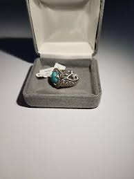 Gems En Vogue .925 Light Blue Stone Cz Size 6 Ring | eBay