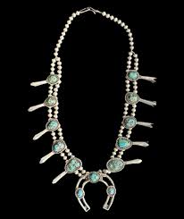 Navajo Squash Blossom Necklace Wilson Padilla Sterling ...