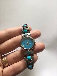 Lucoral Sterling Silver Diamond Quartz Watch as is | eBay