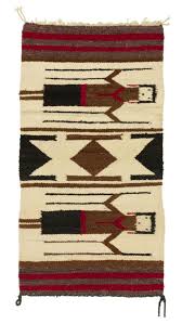 Sold at Auction: (3) NAVAJO RUGS AND SMALL RUG