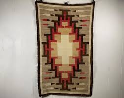 Vintage Rug, Indian Rug, Navajo Rug, 1900s Navajo Rug, Southwestern Rug, Feather Design, Hand Woven, Native American Textile, 37" X 60" - Etsy