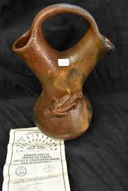 Sold at Auction: Navajo Pine Pitch Pottery Wedding Vase