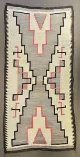 Navajo Weaving - Vintage Two Grey Hills, C009767