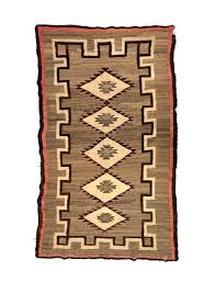 Navajo Ganado Rug c. 1920s, 73.75" x 44"