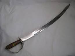 unique vintage curved sword inlaid wood handle made in India scimitar saber | eBay