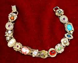 Goldette Unsigned Charm Slide Bracelet – MrStones