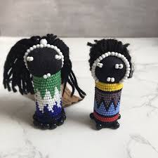 South African Zulu Doll Ndebele Sangoma Fertility Beaded ...