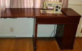 Vintage Sears Kenmore Electric Sewing Machine – With Cabinet ...