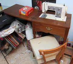 Sear Kenmore Model 92 Sewing Machine Table and Sewing Chair ...