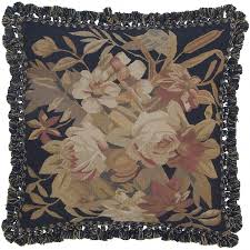 Felicia II Aubusson Pillow – Luxury Decorative Pillows