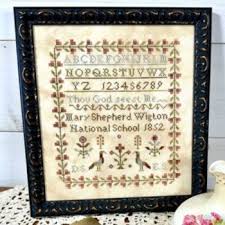 Mary Wigton by Antique Needleworkers – Threaded Needle