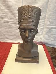 Vintage Bust of Egyptian Queen Nefertiti by Austin ...